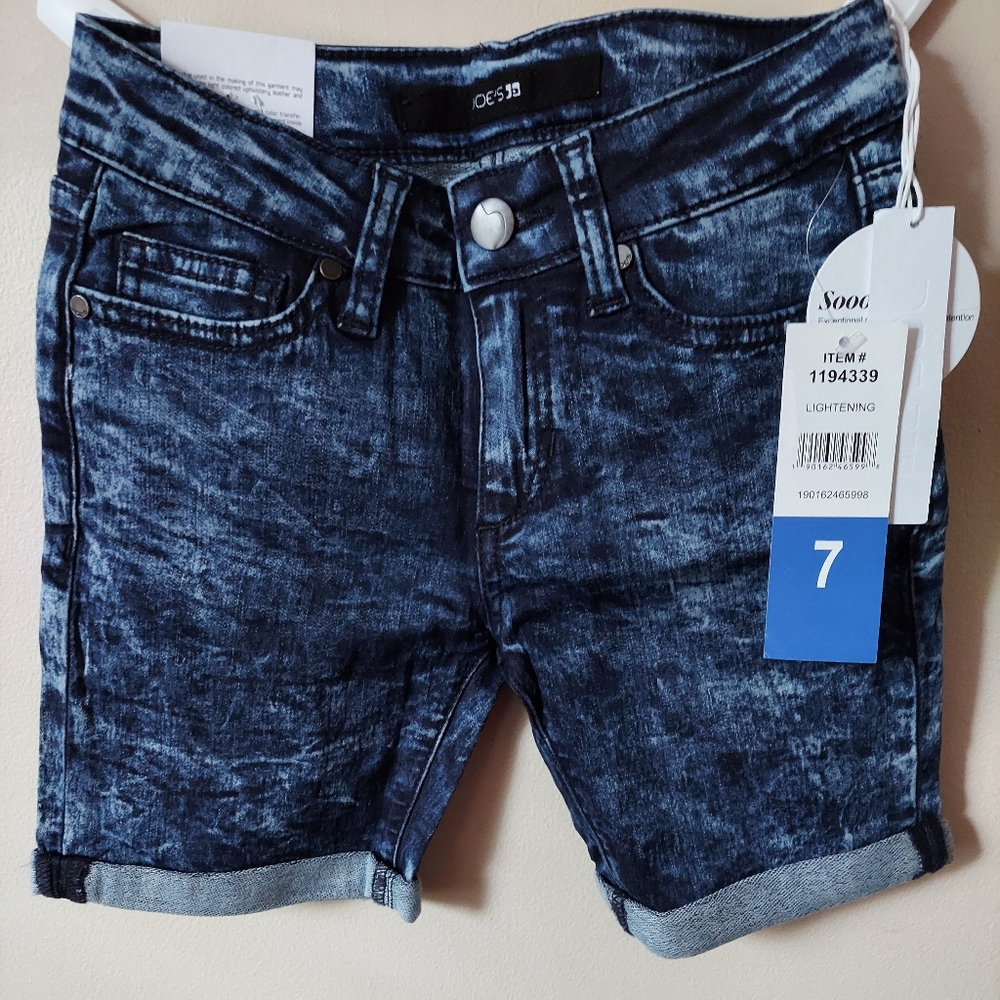 Brand new Joe's Jeans brand girls shorts size 7